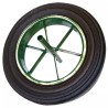 ROUE DE BROUETTE PLEINE Ø 400 MM MOYEU ACIER - ref. 2471522 | TP Agri