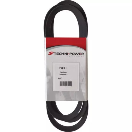 COURROIE TRAPEZOIDALE LISSE B28 - 17X11X074 - ref. 30805400 | TP Agri