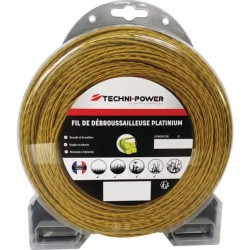 FIL DE DEBROUSSAILLEUSE TORSADE PLATINIUM Ø - ref. 20332201 | TP Agri