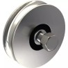 GALET ACIER ZINGUE Ø 100 MM GORGE RONDE 21 MM - ref. 1850555 | TP Agri