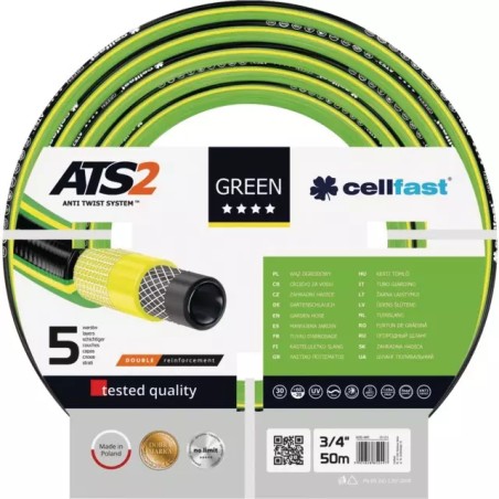 TUYAU D'ARROSAGE GREEN ATS2™ 3/4" 50 METRES - ref. CEL15121 | TP Agri