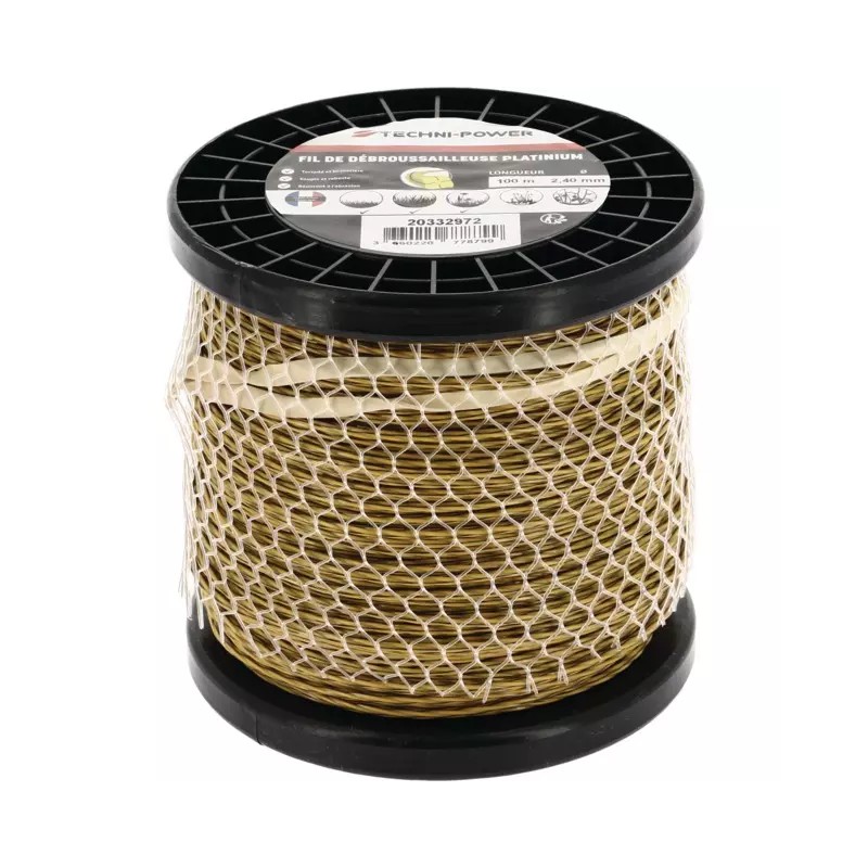 FIL DE DEBROUSSAILLEUSE TORSADE PLATINIUM Ø - ref. 20332972 | TP Agri