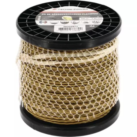 FIL DE DEBROUSSAILLEUSE TORSADE PLATINIUM Ø - ref. 20332972 | TP Agri