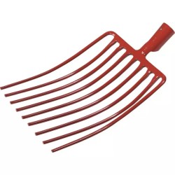 FOURCHE A CAILLOUX A DOUILLE 9 DENTS 35CM SAN - ref. 2424070 | TP Agri