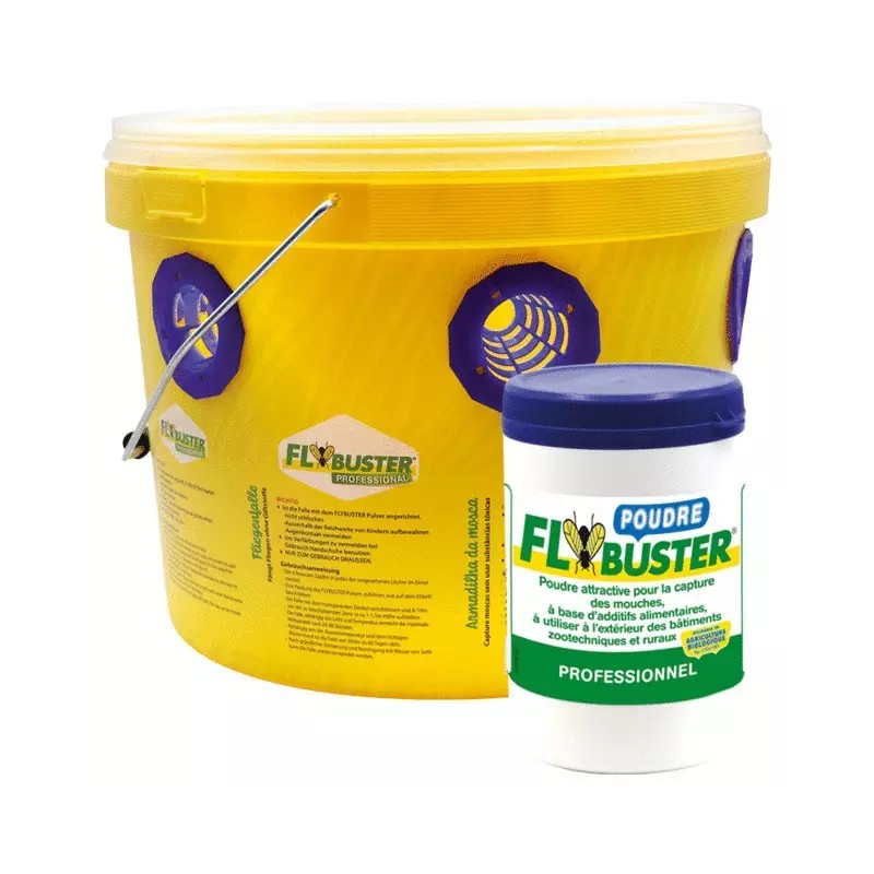 PIEGE A MOUCHE FLYBUSTER® PRO SEAU 10 LITRES - ref. 2829080 | TP Agri