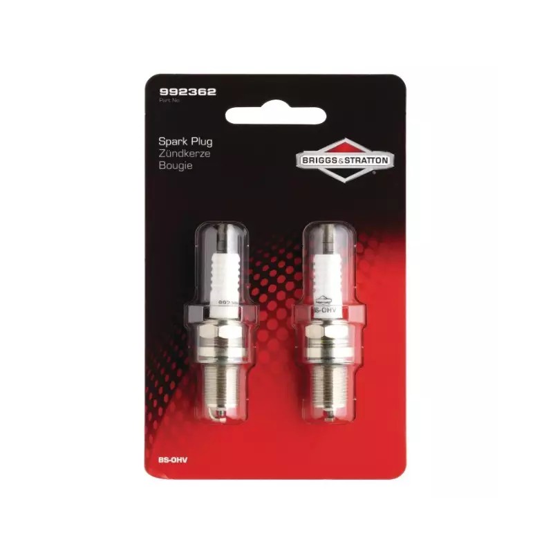 BOUGIE OHV BRIGGS AND STRATTON BLISTER DE 2 - ref. BS992362 | TP Agri
