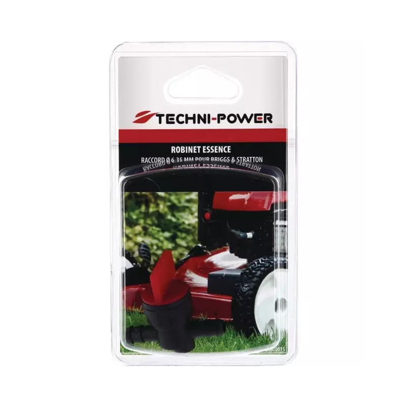 ROBINET ESSENCE PLASTIQUE RACCORD Ø 6,35 MM - ref. 20610015 | TP Agri