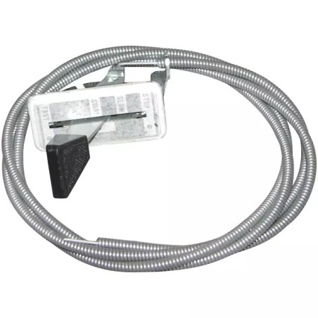 MANETTE GAZ METAL AVEC CABLE 1,35 M - ref. 20735306 | TP Agri
