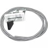 MANETTE GAZ METAL AVEC CABLE 1,35 M - ref. 20735306 | TP Agri