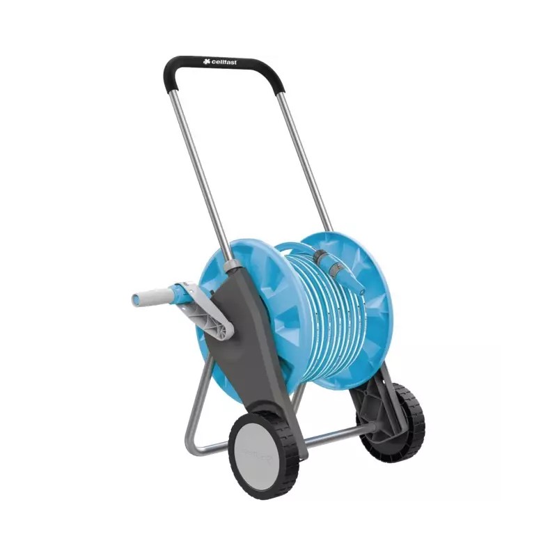 ENROULEUR SUR ROUES TUYAU 20 METRES 1/2" COM - ref. CEL55310 | TP Agri