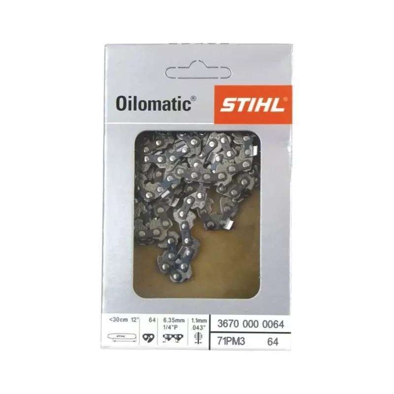 CHAINE DE TRONCONNEUSE 1/4" .043" 1,1 - ref. STI36700000064 | TP Agri