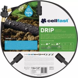 TUYAU D' ARROSAGE POREUX DRIP 1/2" 7,5 METRE - ref. CEL19001 | TP Agri