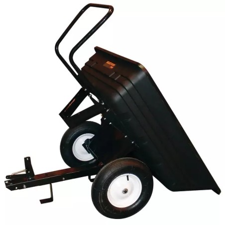 REMORQUE DE JARDIN BASCULANTE CAISSE POLYETH - ref. 31550005 | TP Agri