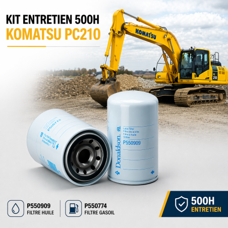 Kit Filtration 500h Donaldson - Komatsu PC210