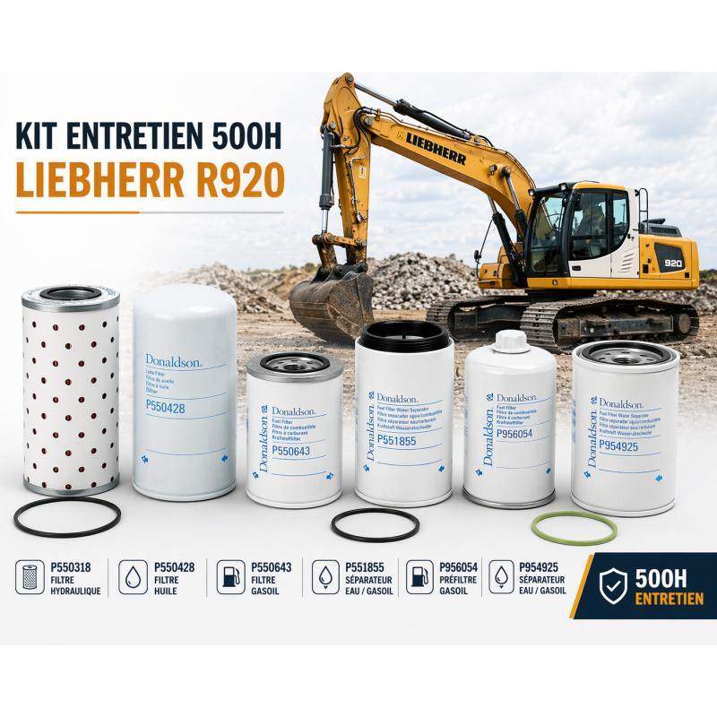Kit Filtration 500h Donaldson - Liebherr R920