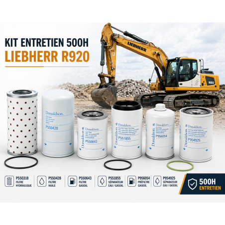 Kit Filtration 500h Donaldson - Liebherr R920