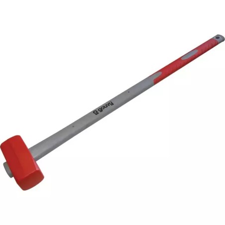 MASSE COUPLE 3KG AVEC MANCHE FIBRE 90CM GOUVY - ref. 2424479 | TP Agri