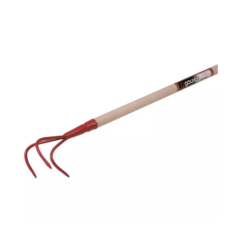 GRIFFE JARDINIER 3 DENTS 12CM AVEC MANCHE BOI - ref. 2424250 | TP Agri