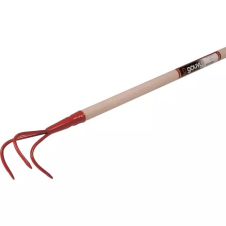 GRIFFE JARDINIER 3 DENTS 12CM AVEC MANCHE BOI - ref. 2424250 | TP Agri