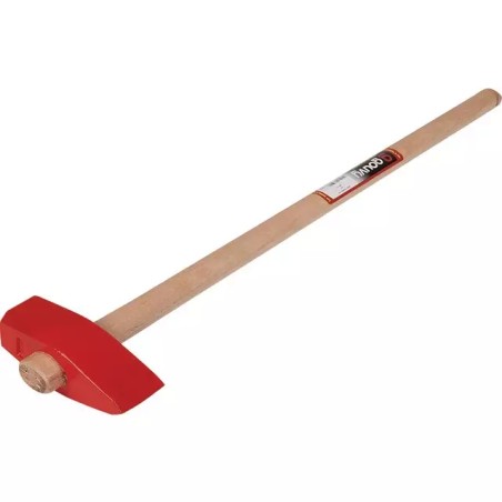 MASSE AVEC TAILLANT 4KG AVEC MANCHE BOIS 90CM - ref. 2424475 | TP Agri