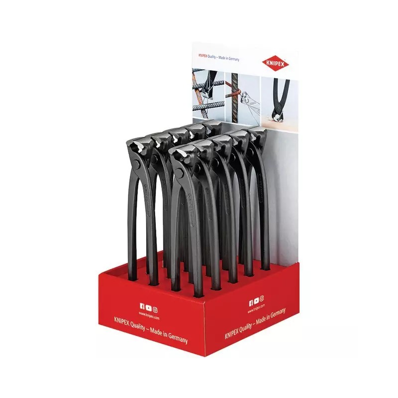 TENAILLE RUSSE LG 250 MM PRESENTOIR DE 10 KNI - ref. 1901208 | TP Agri