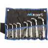 CLES A PIPE DEBOUCHEES 6 PANS JEU DE 8 CLES MI - ref. 260921 | TP Agri