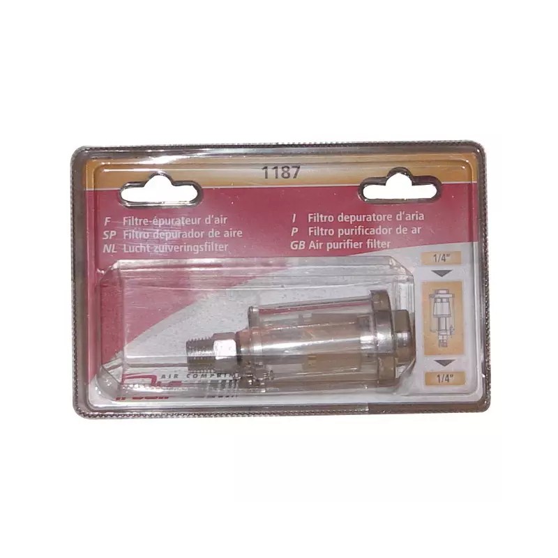 FILTRE A AIR SEPARATEUR D'EAU 1/4" FEMELLE/MA - ref. 1940383 | TP Agri