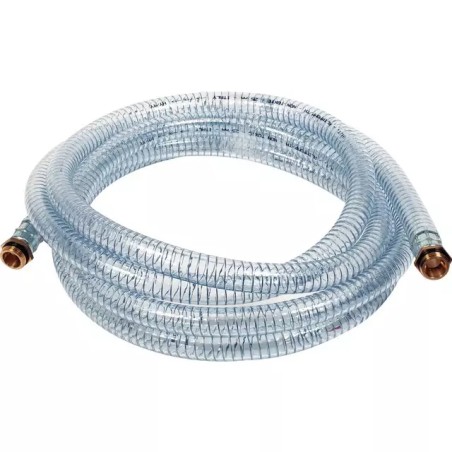 FLEXIBLE ASPIRATION PVC GASOIL HUILE 6M D25MM - ref. 258572 | TP Agri