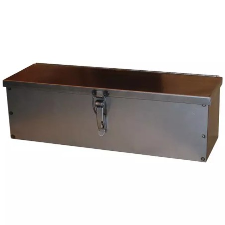 COFFRE A OUTILS 420X130X130MM TOLE PLIEE SOUD - ref. 1917111 | TP Agri
