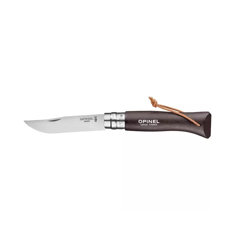 COUTEAU BAROUDEUR N°8 BRUN NOIR OPINEL - ref. 1885334 | TP Agri