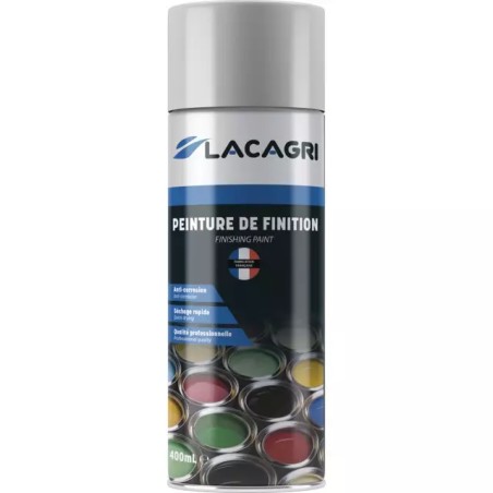 PEINTURE DE FINITION GRIS CLAIR AEROSOL 400ML - ref. 254891 | TP Agri