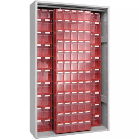 ARMOIRE DE RANGEMENT 4 LIGNES 2 PANNEAUX FIXE - ref. 9033452 | TP Agri