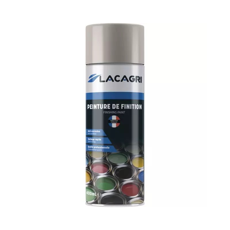 PEINTURE DE FINITION GRIS KUHN AEROSOL 400ML L - ref. 241777 | TP Agri