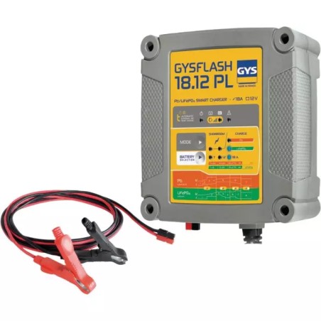 CHARGEUR DE BATTERIE GYSFLASH 18.12 PL GYS - ref. 31368059 | TP Agri