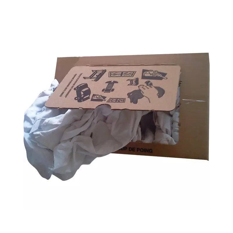 CHIFFONS COTON BLANCS CARTON DE 10 KG - ref. 1983852 | TP Agri