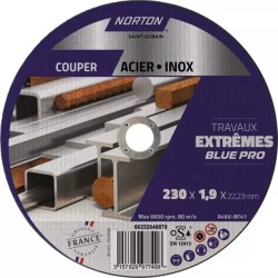 DISQUE A TRONCONNER FIN METAL INOX PLAT 230X1 - ref. 1925857 | TP Agri