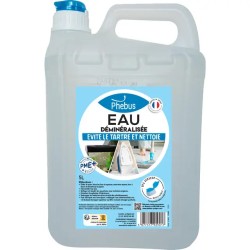 EAU DEMINERALISEE BIDON DE 5L PHEBUS - ref. 3132362 | TP Agri