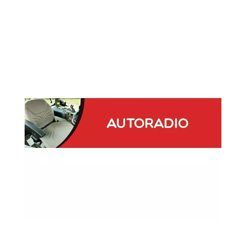 BANDEAU MAGNETIQUE AUTORADIO PVC 0.3X980X250 - ref. 9031140M | TP Agri