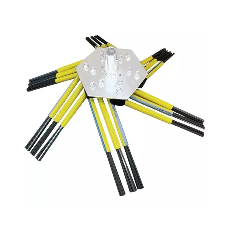 KIT DE 6 ENSEMBLES DE 3 BROSSES ACIER POUR H - ref. 32005221 | TP Agri
