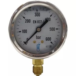 MANOMETRE GLYCERINE 63 MM 0/600 BAR RADIAL 1/ - ref. 1915506 | TP Agri