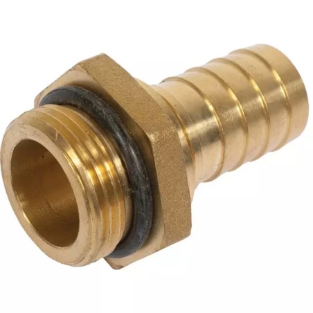 RACCORD LAITON CANNELE MALE 3/4" X 19 MM AVEC - ref. 227744 | TP Agri