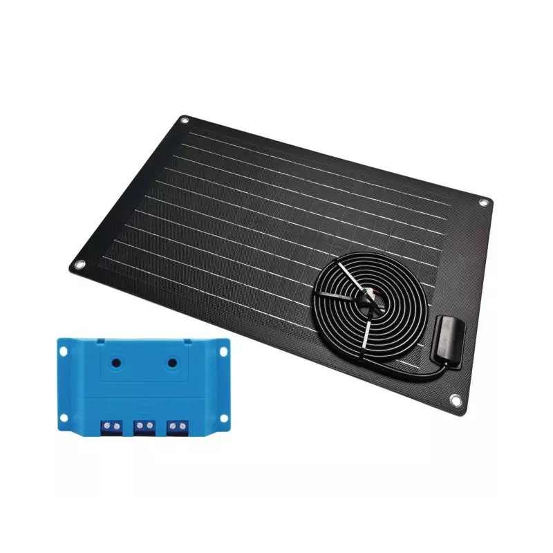 KIT MAINTIEN DE CHARGE SOLAIRE 35W SEMI-FLEX - ref. 31308207 | TP Agri