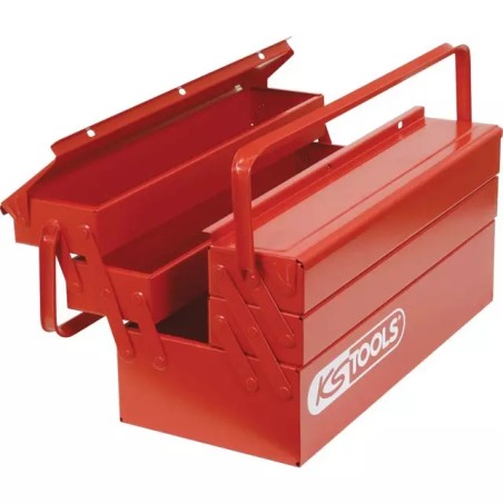 CAISSE A OUTILS METALLIQUE 5 COMPARTIMENTS - ref. KS9990120 | TP Agri