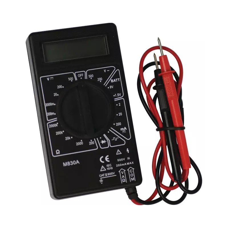 MULTIMETRE DIGITAL UNIVERSEL 7 FONCTIONS 19 C - ref. 1915008 | TP Agri