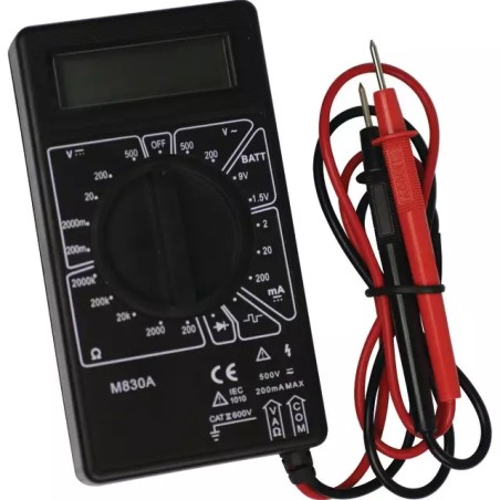 MULTIMETRE DIGITAL UNIVERSEL 7 FONCTIONS 19 C - ref. 1915008 | TP Agri