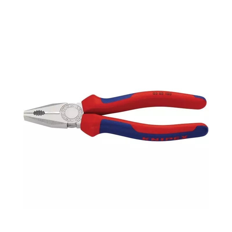 PINCE UNIVERSELLE TETE CHROMEE LG 180 MM KNIP - ref. 1901370 | TP Agri