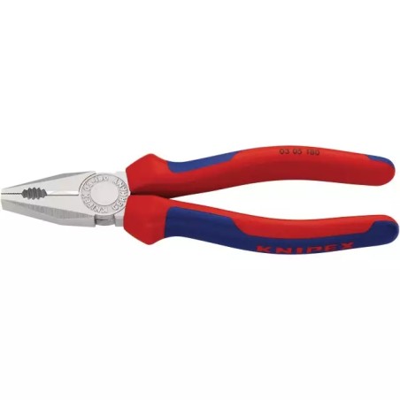 PINCE UNIVERSELLE TETE CHROMEE LG 180 MM KNIP - ref. 1901370 | TP Agri