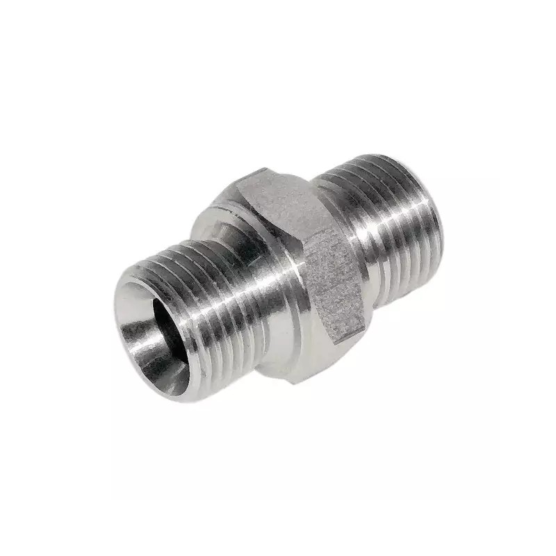 RACCORD ACIER MALE BSP 3/8" MALE CONIQUE 3/8" - ref. 3522076 | TP Agri