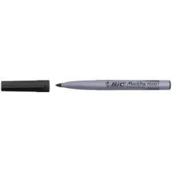 MARQUEUR PERMANENT NOIR POINTE FINE OGIVE BIC - ref. 2432956 | TP Agri