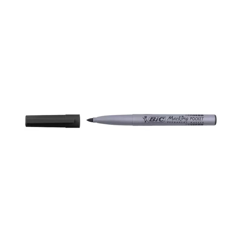MARQUEUR PERMANENT NOIR POINTE FINE OGIVE BIC - ref. 2432956 | TP Agri